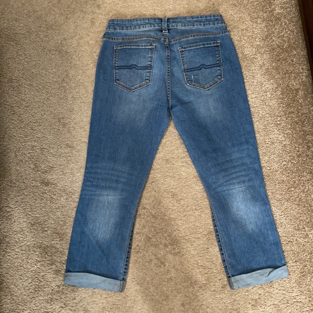 Distressed Capris - Picture 2 of 2